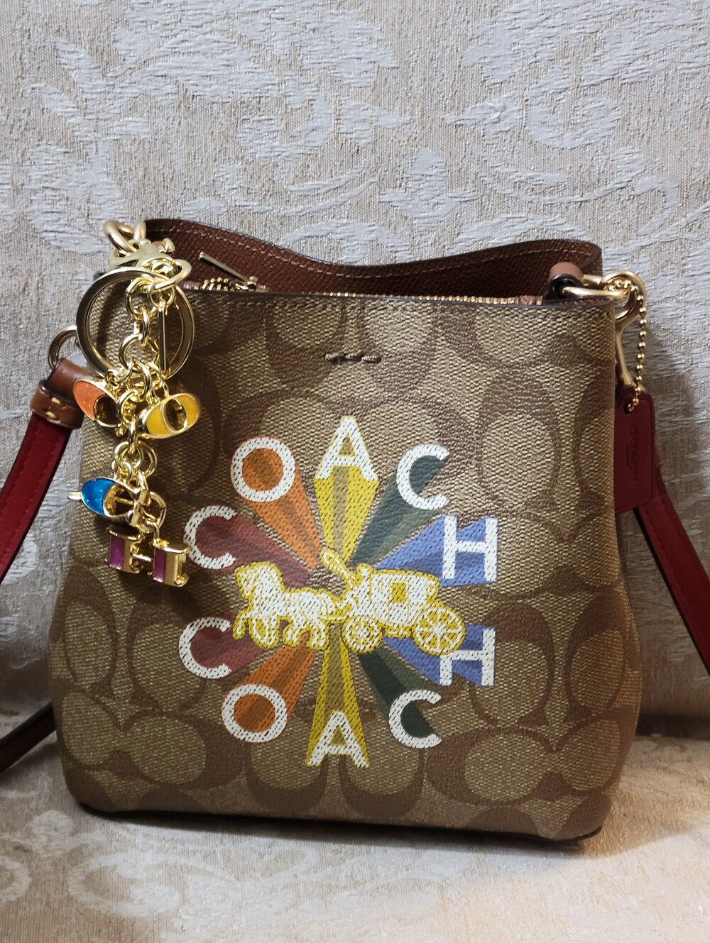 COACH MINI TOWN BUCKET BAG